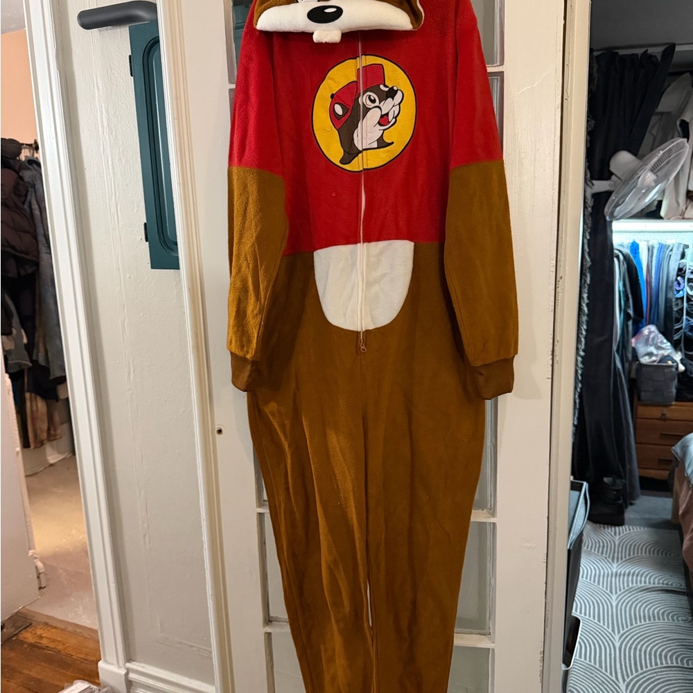 Adult Buc-ee’s Beaver Onesie